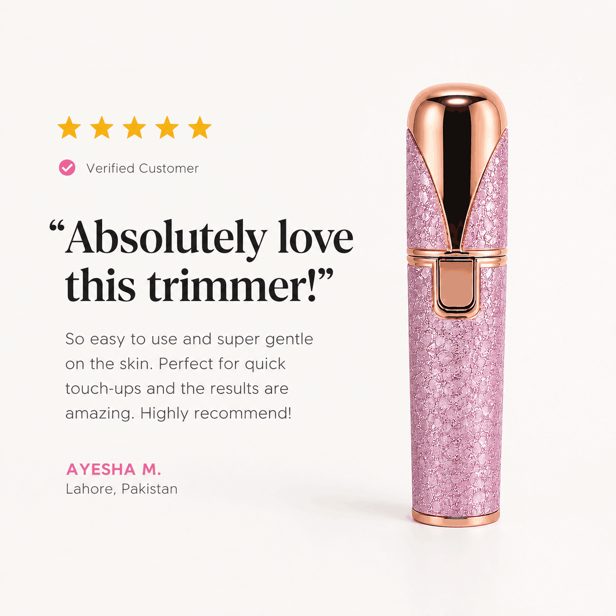 Blissye Premium 2-in-1 Face & Eyebrow Trimmer