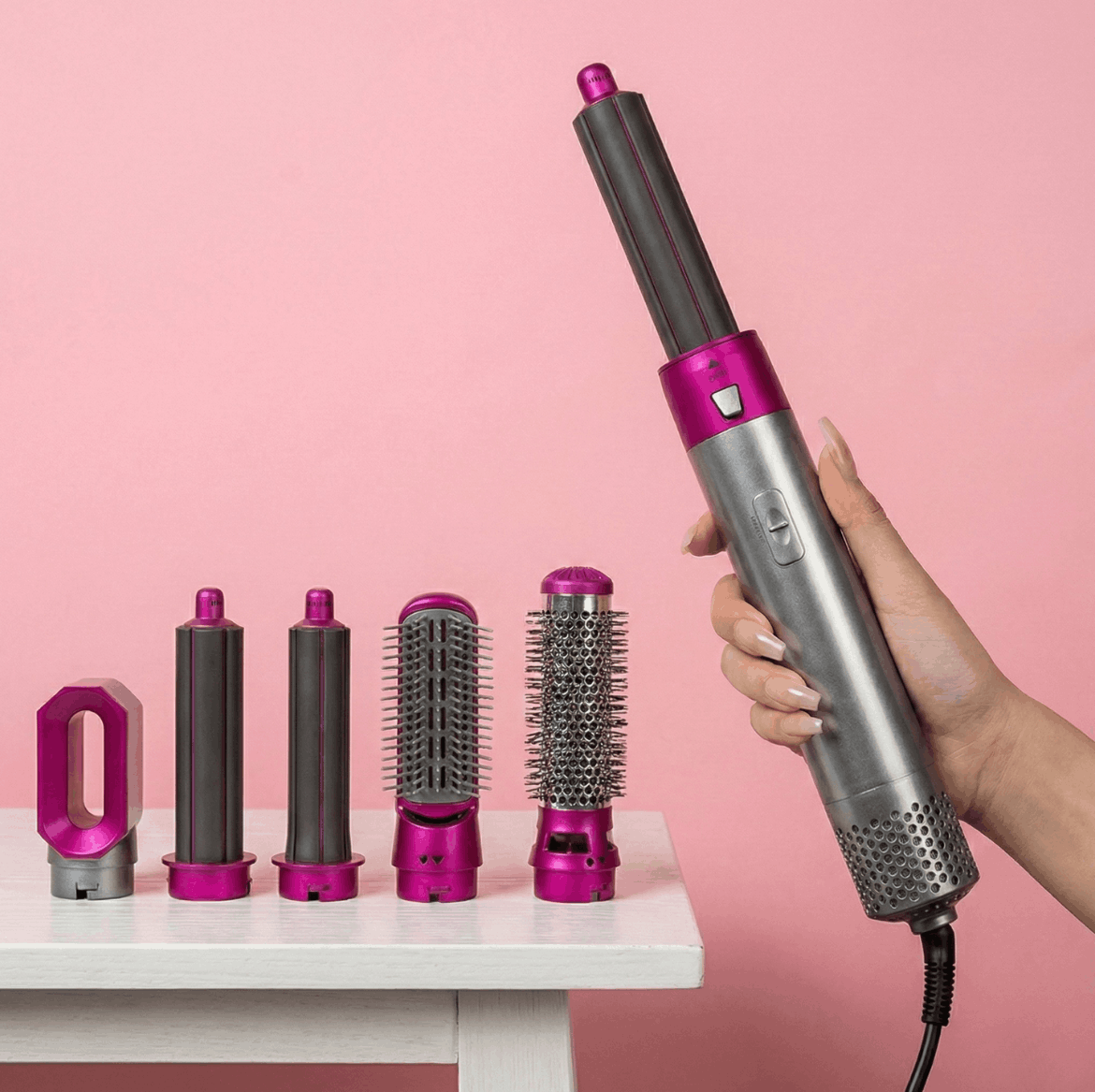 Premium Version 5 in 1 Hair Brush Styler