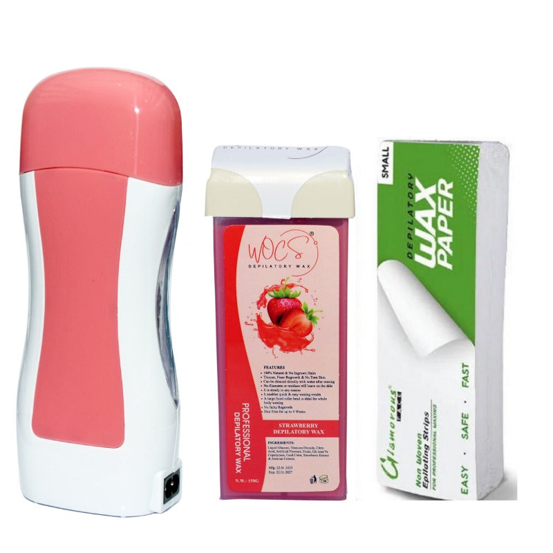 3-in-1 Electric Roll-On Wax Heater Kit