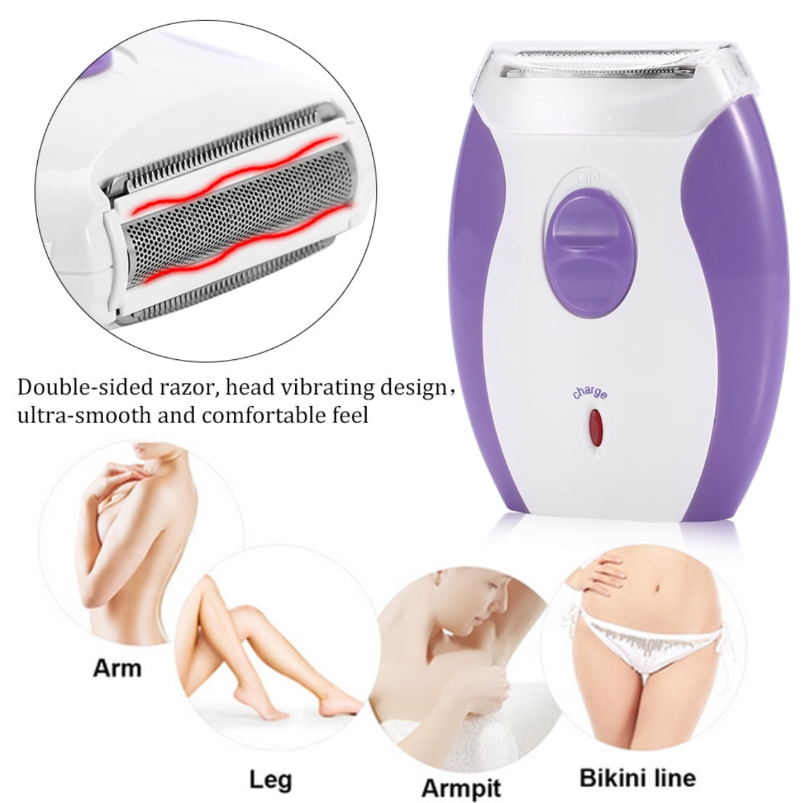 Kemei KM 280-R Trimmer    . .  (For All Body Shaver)