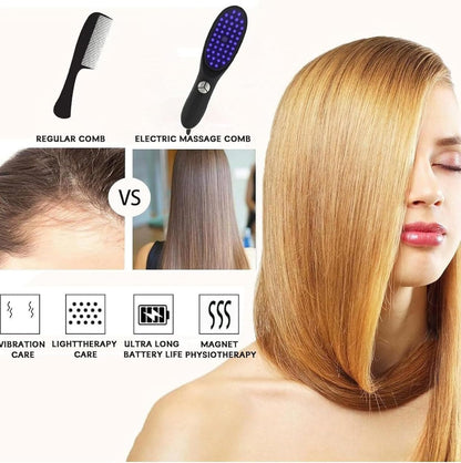 Electric Scalp Massage Brush for Deep Hairs Oiling