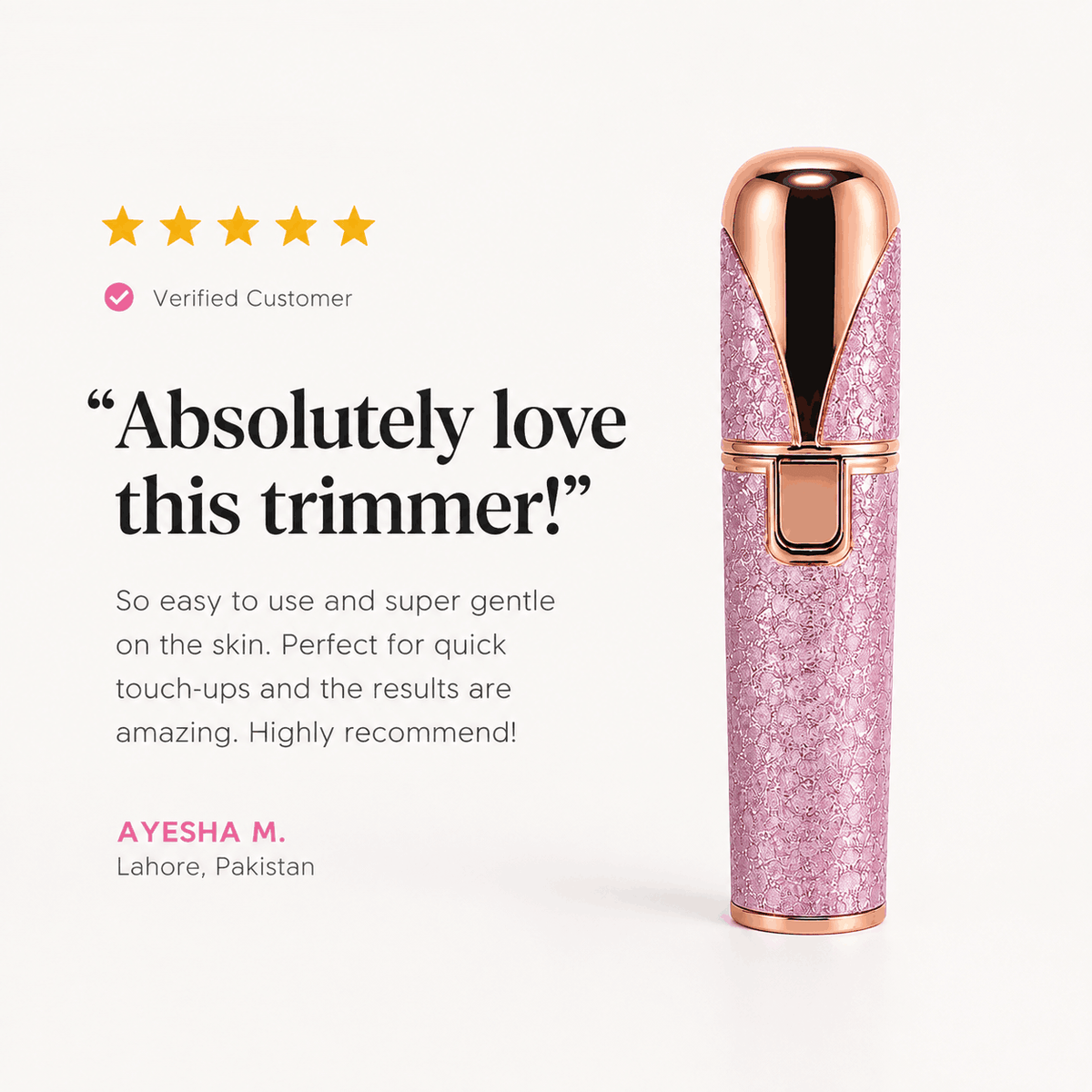 Blissye Premium 2-in-1 Face & Eyebrow Trimmer