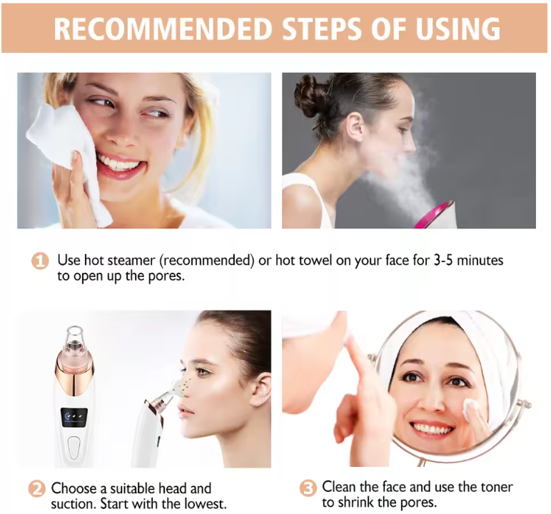 Blissye Premium Black Head Suction Machine