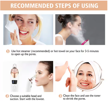 Blissye Premium Black Head Suction Machine