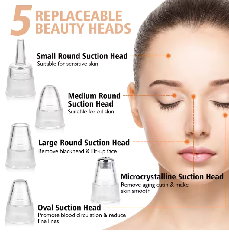 Blissye Premium Black Head Suction Machine