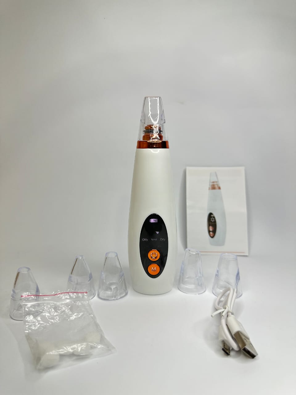 Blissye 6 in 1 Multi-function Blackhead Remover With Display