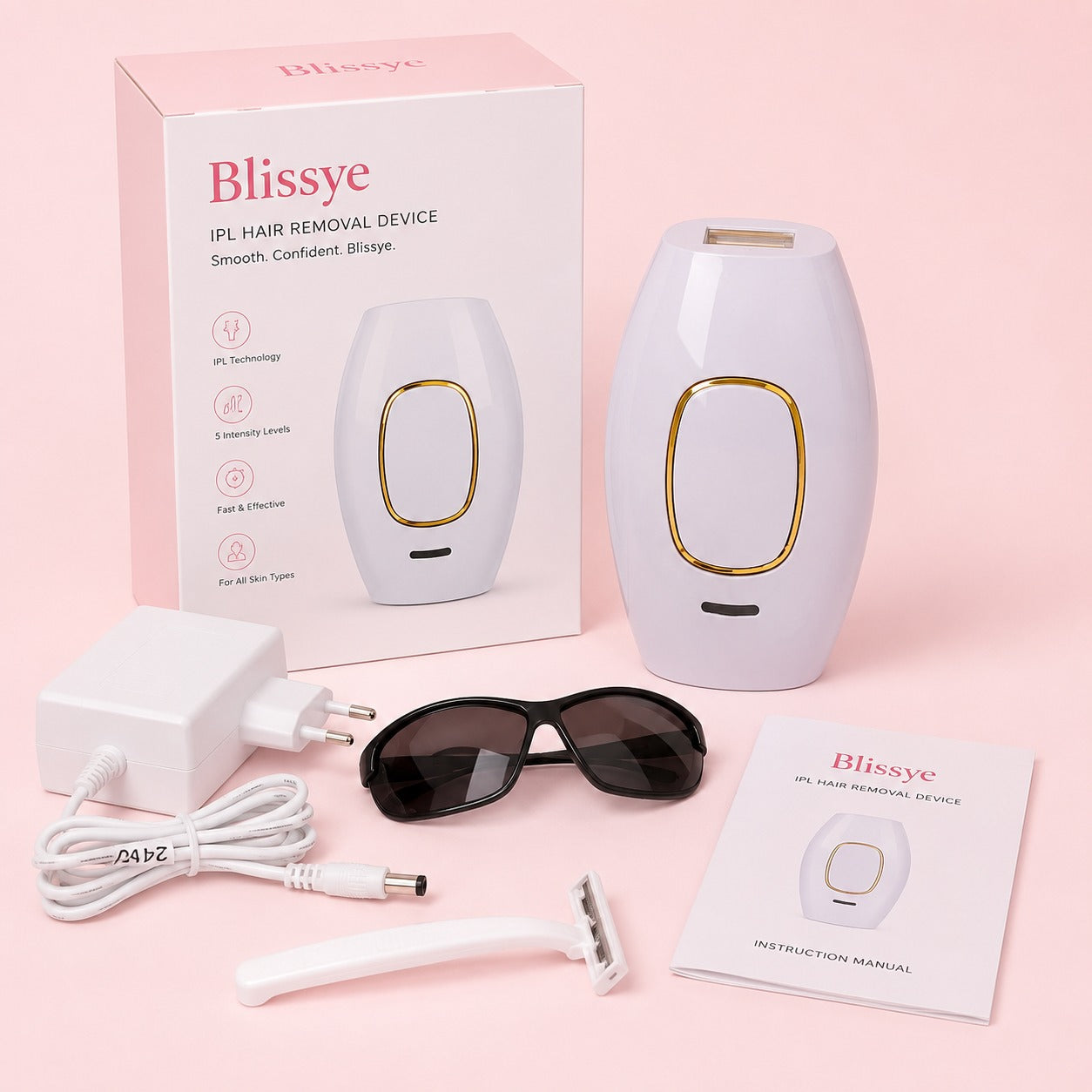 Blissye Professional Laser Hair Removal for Parmanent Removal