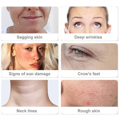 Electric Face Massager,Beauty Device for Face and Neck,High Frequency Vibration Firming Wrinkle Removal Device,EMS Care Massage Heating Equipment.