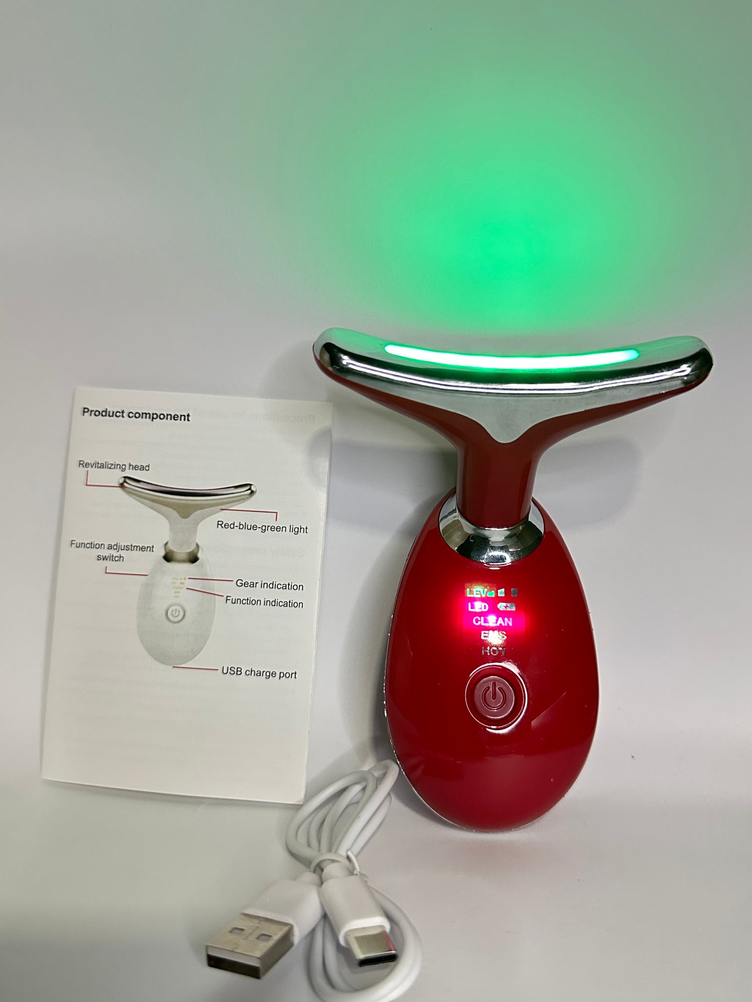 Blissye Premium Electric Face Massager,Beauty Device for Face and Neck