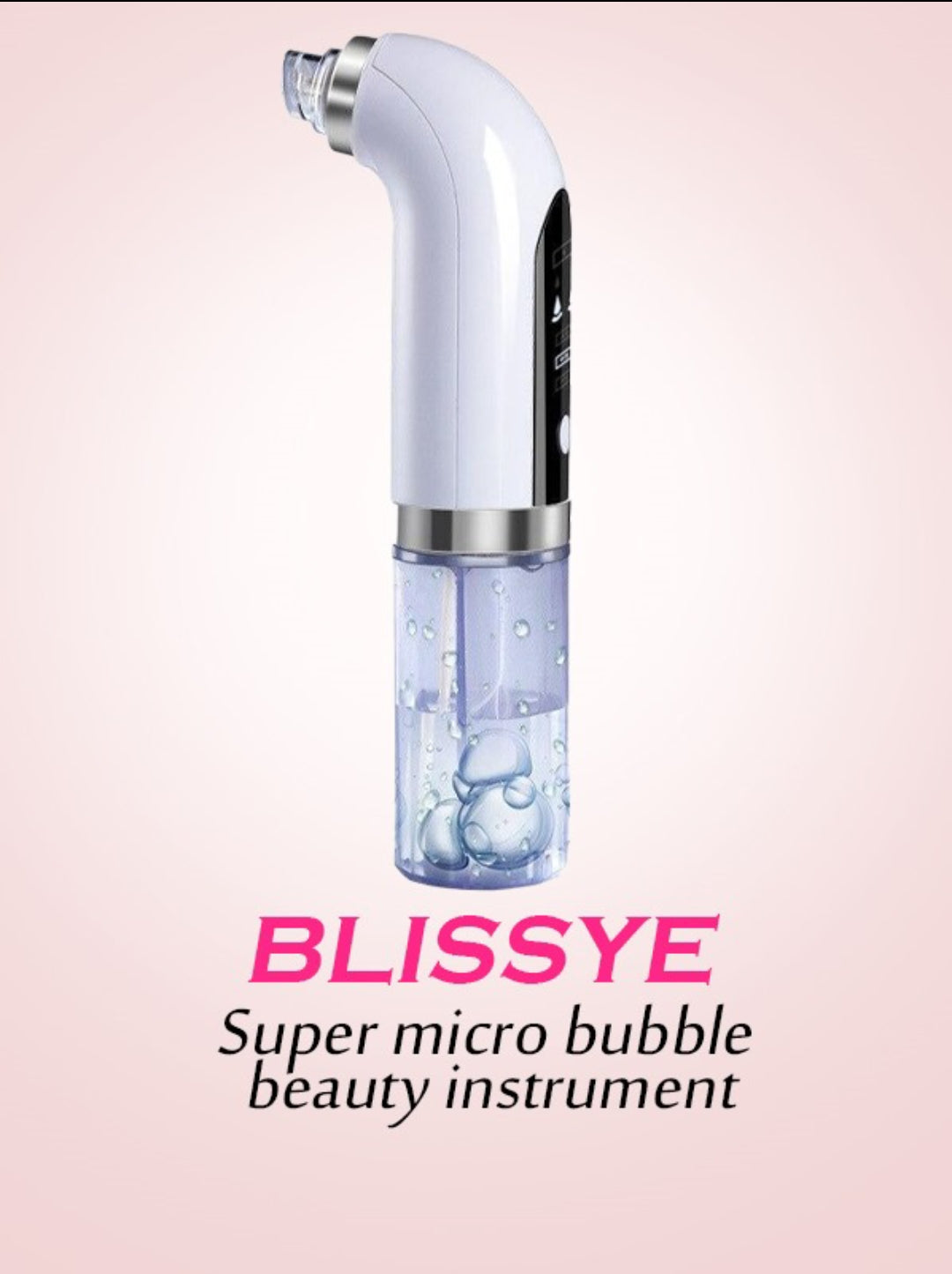 Blissye Top Notch Water Steam Blackhead Remover Best for Acne